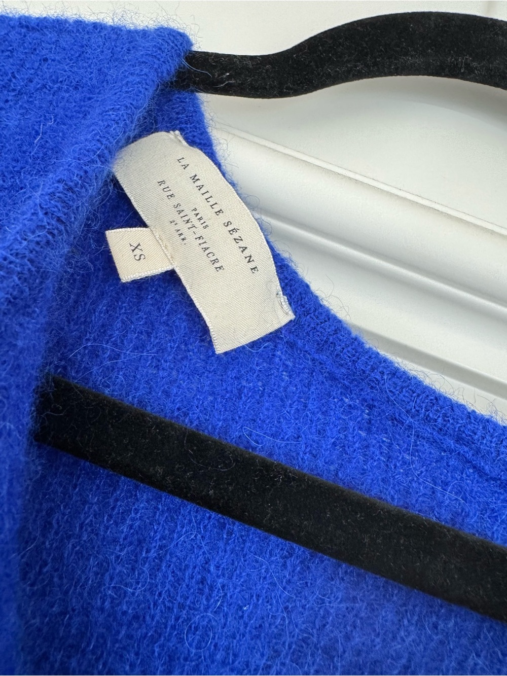 Sezane Gaspard Cardigan in Electric Blue - XS - Picture 6 of 8